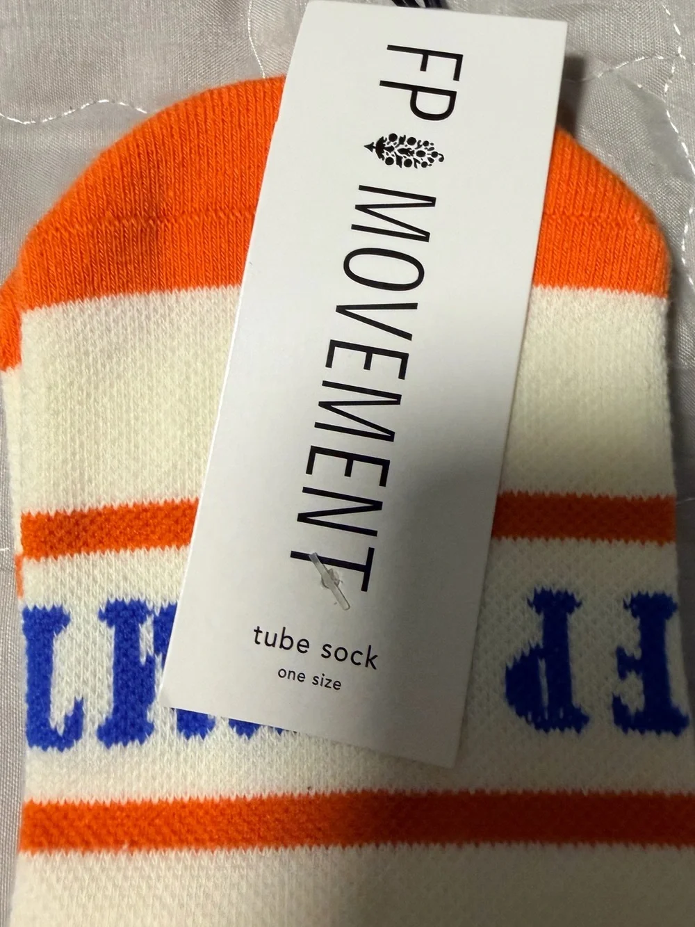 Free People Movement NY Run Club tube socks NWT